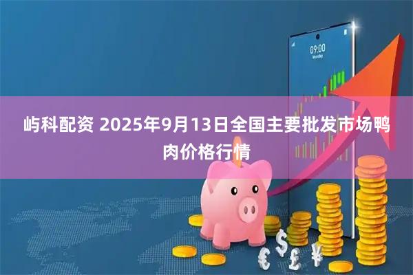 屿科配资 2025年9月13日全国主要批发市场鸭肉价格行情