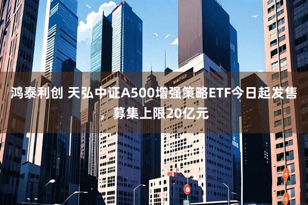 鸿泰利创 天弘中证A500增强策略ETF今日起发售，募集上限20亿元